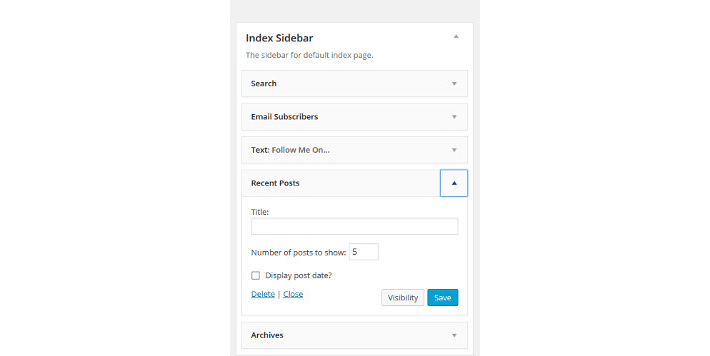 顯示-最近-帖子-wordpress-保存